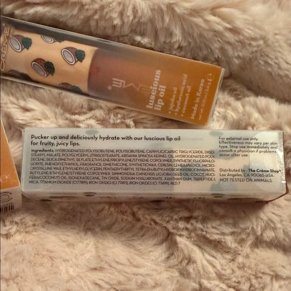 Crème Luscious Lip Oil - coconut jelly price per item - Picture 4 of 5